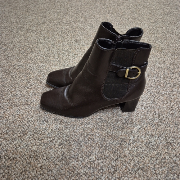 Nickels Women Simona Faux Leather Ankle Boots - Picture 1 of 9